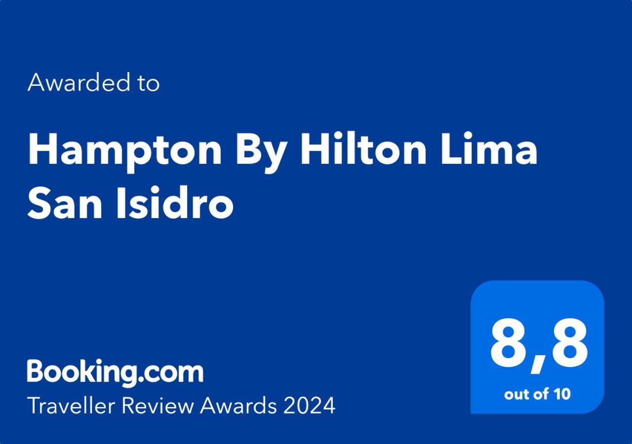Hampton By Hilton Lima San Isidro Hotel Bagian luar foto